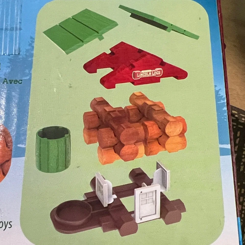 Lincoln Logs Mini Home Building Set - 27 Pieces